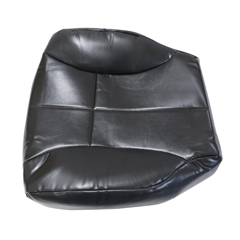 NLQR Replacement Driver Bottom Seat Cover Microfiber Leather Dark Gray