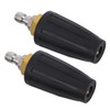 2 Piezas Boquilla Giratoria Turbo 4000 Psi Conexión 1/4