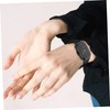 BIUDECO 3pcs TPU Watch Case Compatible Lightweight Protective Shell Transparent