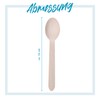 GRÄWE Disposable Cutlery Wooden Spoons 100 Pieces Wooden Cutlery Eco