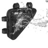 Black Tear Resistance Nylon Triangular Bicycle Kettle Front Beam Bag