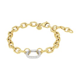 NOELANI Armband Edelstahl Damen Armschmuck, 16+3 cm, Silber, Kommt in Schmuck Geschenk Box, 2039658