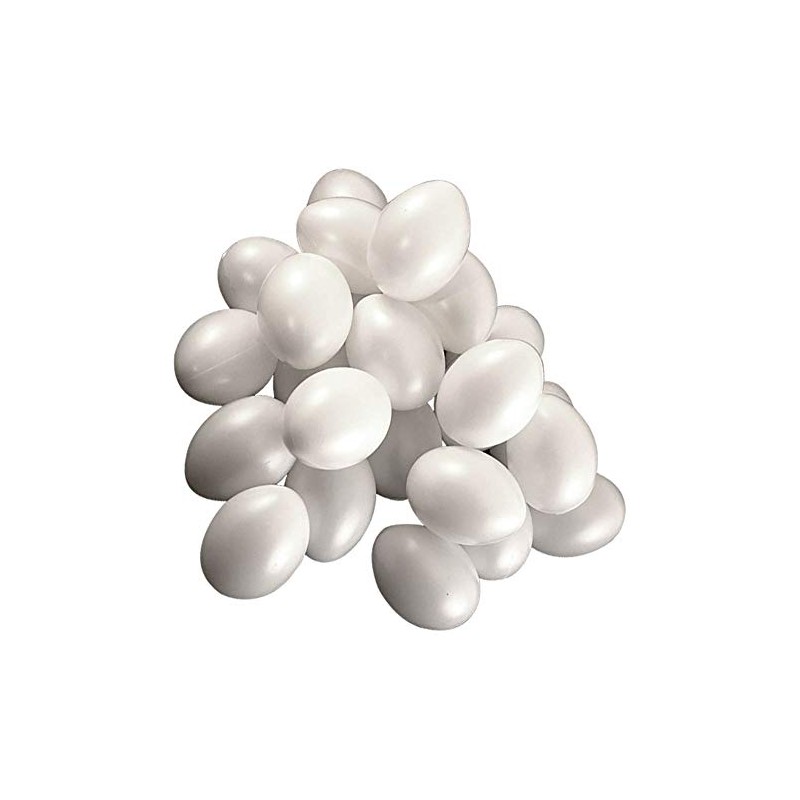 Plastic Eggs, Easter Eggs, Set of 50