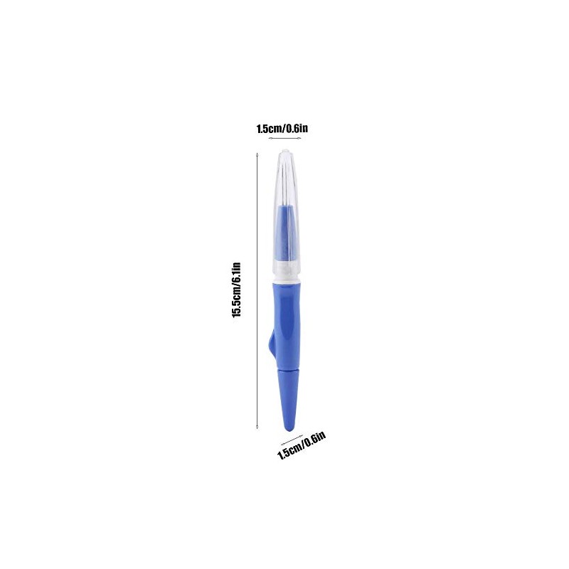 Fieltro bordado aguja Punch Pen con 3 agujas finas conjunto