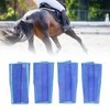 4pcs Horse Leg Boots Breathable Mesh Horse Leg Protective Boots