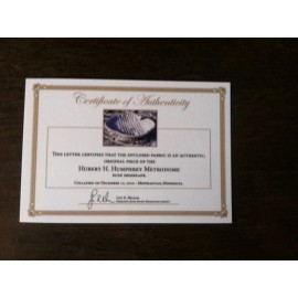 Adrian Peterson Card Display Game Used Metrodome Roof Piece Minnesota Vikings