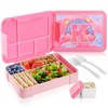 JYPS Children's Lunch Box with Compartments, 1300 ml Bento Lunch