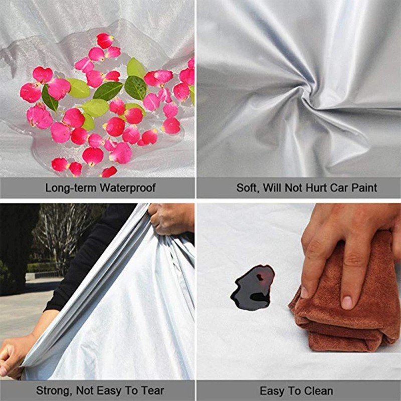 NEVERLAND Full Sedan Car Cover Waterproof All Weather Dust Sun