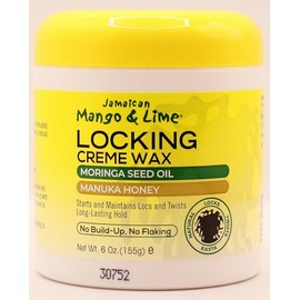 Jamaican Mango & Lime Locking Creme Wax, 6 Ounce by Jamaican Mango & Lime