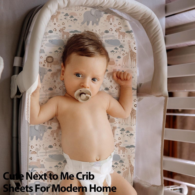 Unnivoll Next to Me Crib Sheets 51 x 85 cm