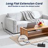 DUKVI Surge Protector Power Strip with 10 Widely-Spaced Outlets &
