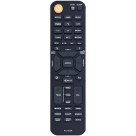 RC-972R Replacement Remote Compatible with Onkyo AV Receiver TX-NR797 TX-NR6050 TX-NR6100 TX-RZ840 TX-NR696 TX-NR595 TX-NR696-S TXNR6050 TXNR797 TXRZ840 TXNR696 TXNR595 TXNR6100 Audio Vedio Receivers