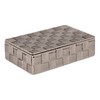 WENKO 22578100 Adria storage basket with lid Taupe Small -