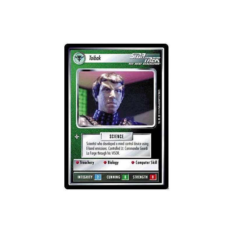 Decipher Star Trek CCG 1E Premier Limited (B Border) TAIBAK