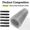 Hardware Cloth 1/4 inch 4inx20ft,Chicken Wire Mesh Fence,Galvanized After Welding