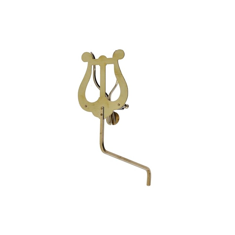 GEWA Marching note holder saxophone - brass - medium lyra