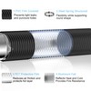 Dryer Vent Hose, 4'' Flexible Duct 16FT with 2 Duct