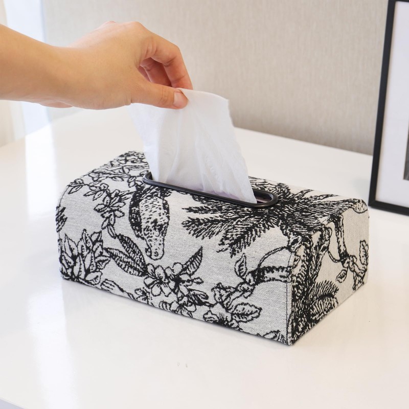 HARLIANGXY Tissue Box, Cosmetic Tissue Box, Tissue Dispenser, Tissue Box