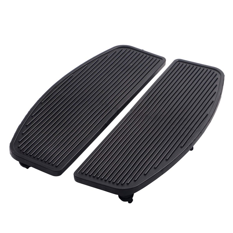 Rubber Front Rider Insert Floorboard Footpeg Footboards for Harley Touring