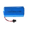 3.7V 3600mAh ICR18650 Rechargeable Battery Pack with SM 2P Plug