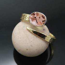 Morganit im Labor gezüchtet Edelstein Band Ring 925 Sterling Silber Ring Männer & Frauen Band Ring Alle Größen Ring Handgefertigt Schmuck TSR1093BC_9 (55 (17.5))