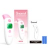 Snomd Forehead and Ear Thermometer 3 in 1 Non-Contact Backlight