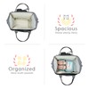Ezgnuk Diaper Backpack, Suitable for Mom Multifunctional Backpack, Waterproof and