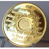 Xingcolo 20 Year 24K Gold Plated AA (Alcoholics Anonymous) -