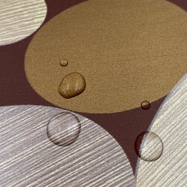 SimpleLife4U Ellipse Pattern Wallpaper Border Roll Peel & Stick Wall Covering Border Kitchen Tiles Decor