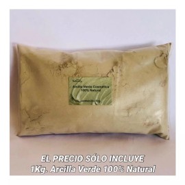 Productos Naturaly 1kg Arcilla Verde Barro Para Jabón De Glicerina Mascarillas