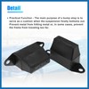 A ABSOPRO 2 Pcs 3'' Rear Suspension Bump Stop for