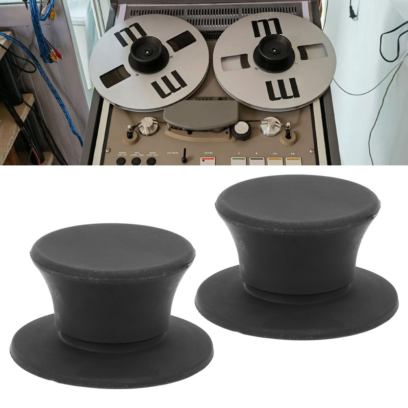 Sanpyl 1 Pair 1/4 Inch Nab Hub, Reel to Reel