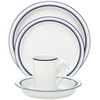 Christianshavn Blue 4-Piece Porcelain Place Setting