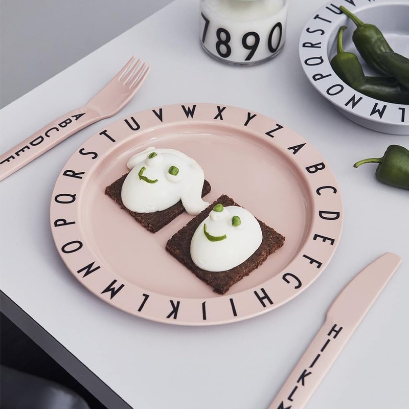 DESIGN LETTERS Design Letters Kids Cutlery Set, Green