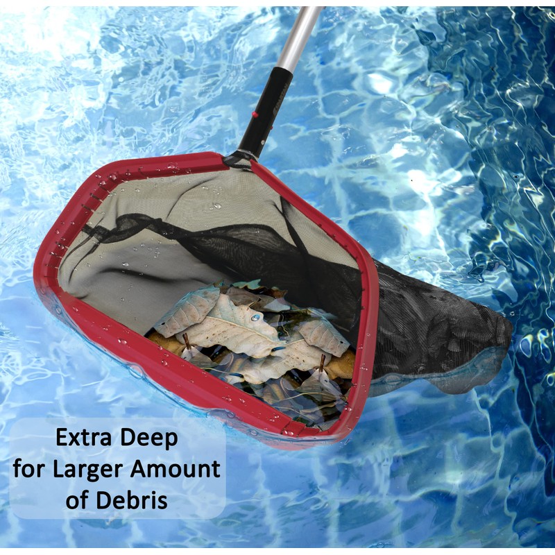 Skimlite SP400 Leaf Skimmer Net for Pool Cleaning, 19 Inch