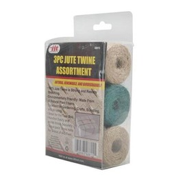 IIT 48815 3Pcc Jute Twine Assortment,