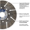 115mm Diamond Cutting Discs For Angle Grinder, SX-16 MegaMax Segmented
