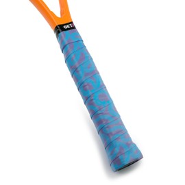 Get A Grip - Custom Tennis Racket Grip Tape - Anti-Slip/Quick-Drying Tennis Overgrips - Precut Badminton Racket Grip with Finishing Tape - Squash Racket Grip Tapes (Hydra, 1 Grip)