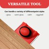 2 Pcs Paint Edger Tool Set, Red, Multifunctional, Cutting in