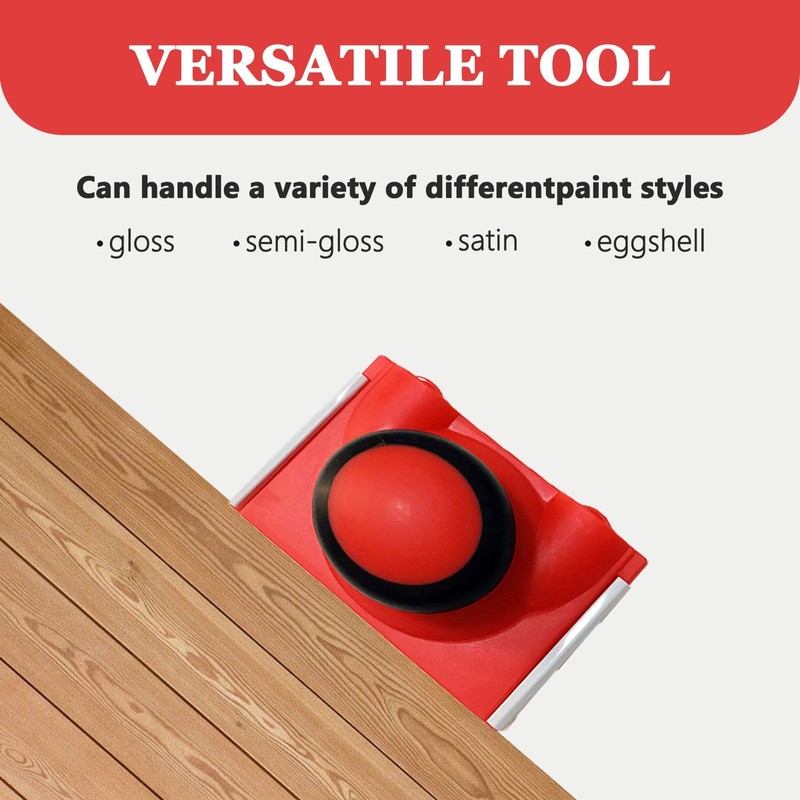 2 Pcs Paint Edger Tool Set, Red, Multifunctional, Cutting in