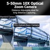 G Varifocal Lens USB Camera 10X Optical Zoom Webcam, 5-50