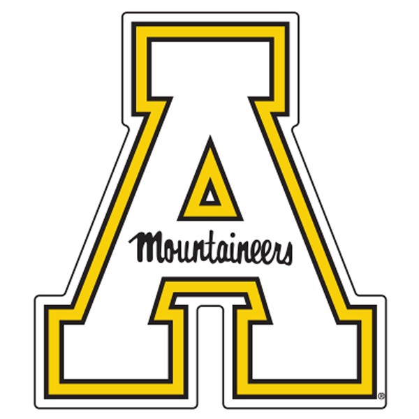 Craftique Appalachian State Mountaineers Magnet (Appy A Magnet (3''6''12''18''), 6 in)
