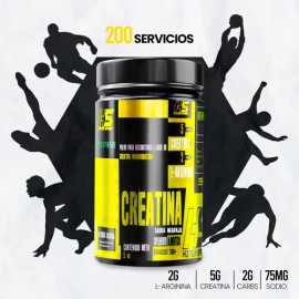 Creatina Monohidratada Hs 1kg 200servicios Hiper Sport Full