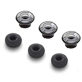 ALXCD Gel Eartips for Voyager 5200 Headset, Small Size 3 Pcs Soft Gel Ear Tips & 3 Pcs Foam Cover Tips, Fit for Headset Voyager 5200 (S)