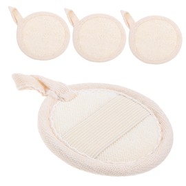 Healeved Natural Loofah Wipes Pack Bathing Shower Loofah Sponge Exfoliating Body Scrubber for Relaxing Bath