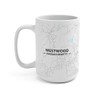 Hometown Bias Westwood, Massachusetts MA Map Mug (15 oz)