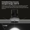 BENEXMART 12W Zigbee Smart LED Recessed Spotlight, Dimmable Recessed Ceiling