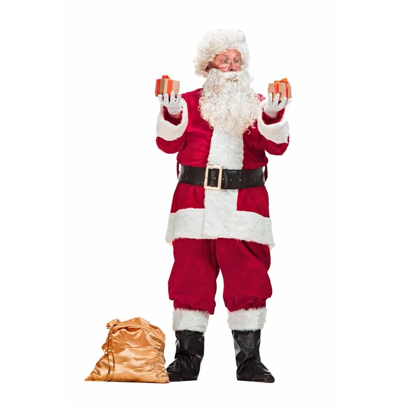 2 Packs Santa Claus Inflatable Big Belly Beer Belly Cosplay