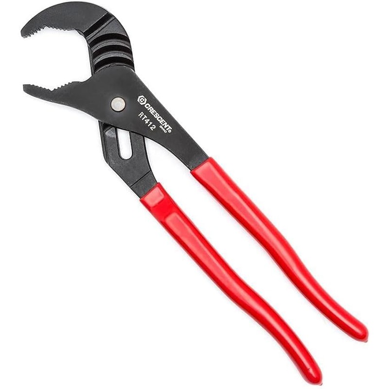 Crescent 10" Tongue & Groove Plier, V-Jaw, Black Oxide -