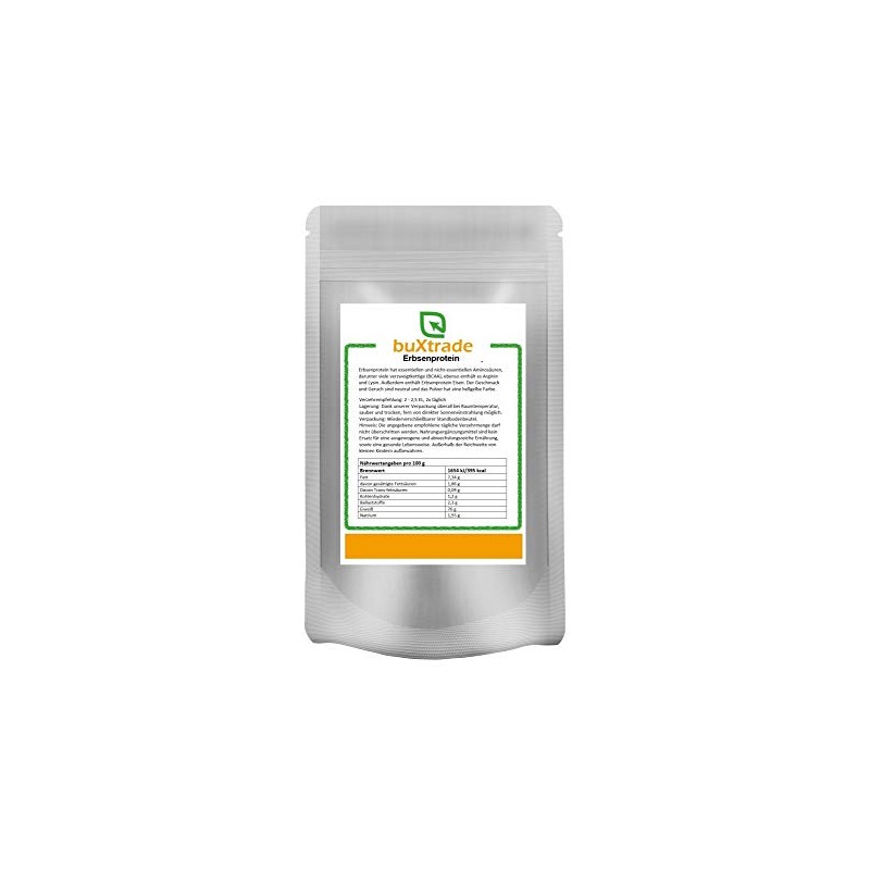 10x500 g Erbsenprotein | Erbsenpulver | Eiweiß | Eiweiss |